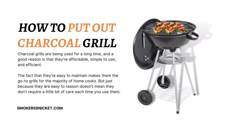 HOW TO PUT OUT CHARCOAL GRILL – DO IT LIKE NEVER BEFORE!