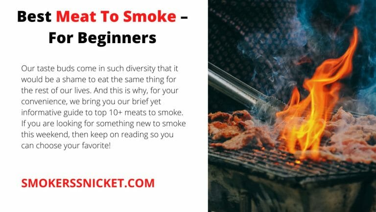 Best Meat To Smoke – For Beginners